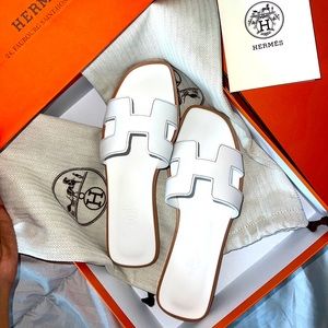 Hermes white Sandals Oran